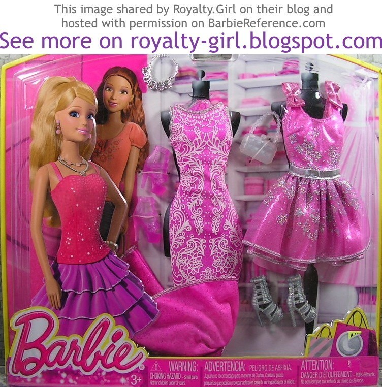Night Looks Glam Party Fashion Pack – Barbie Reference