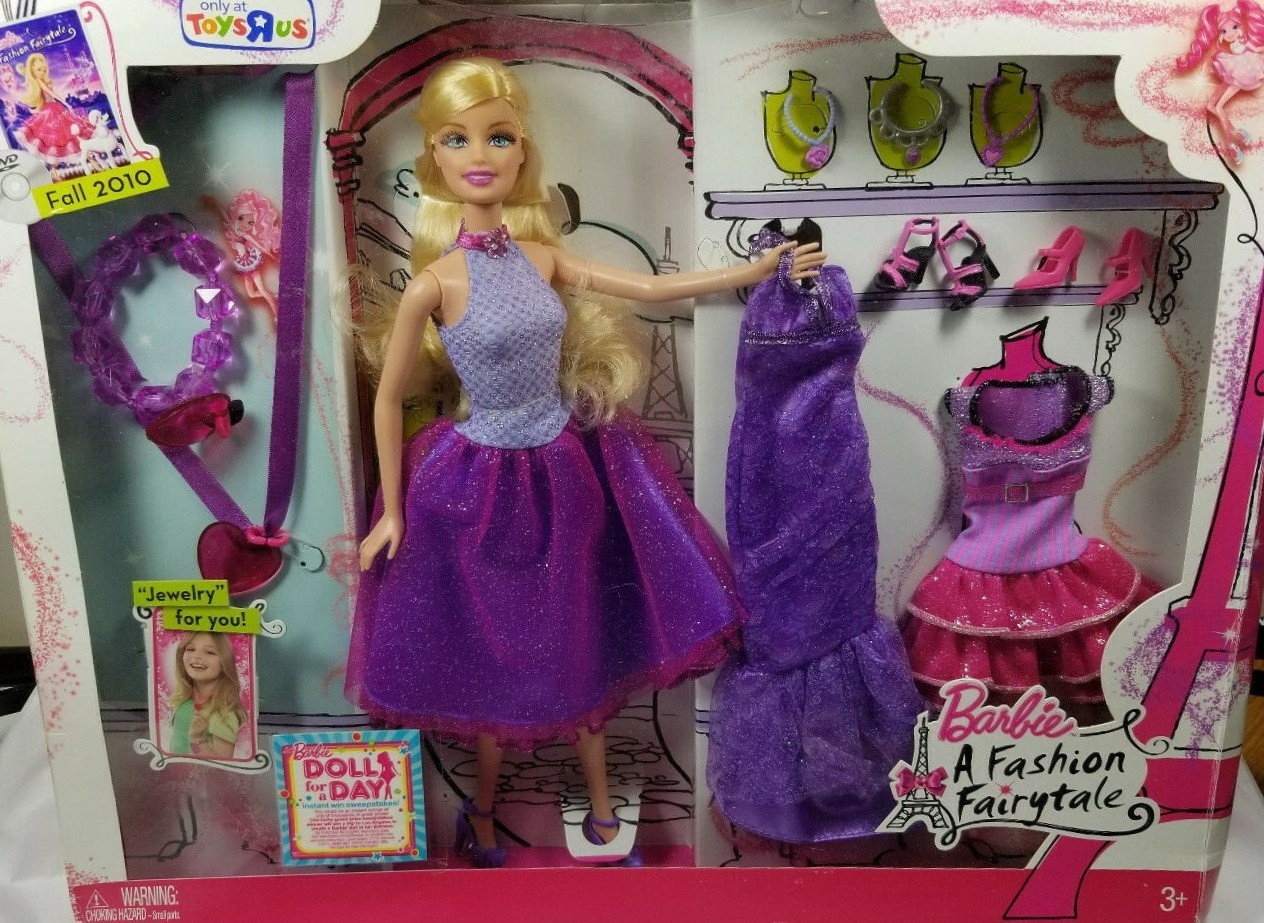 A Fashion Fairytale Barbie And Fashions Gift Set – Barbie Reference