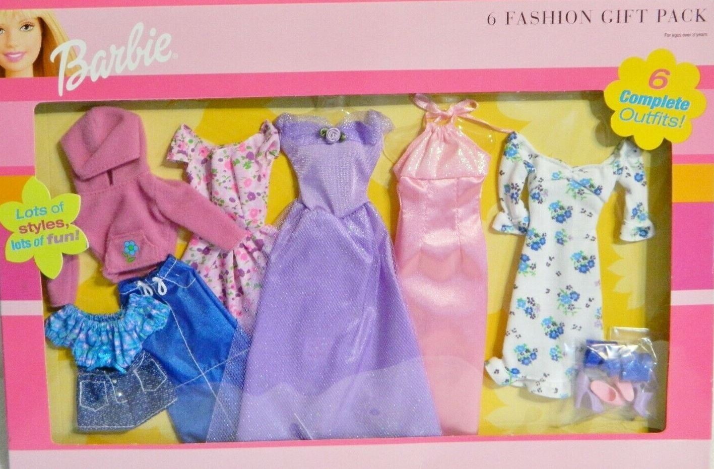 Six Fashion Gift Pack – Barbie Reference